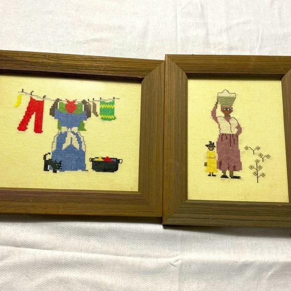 Other - Custom Framed Cross Stitch Picture (AZ)
